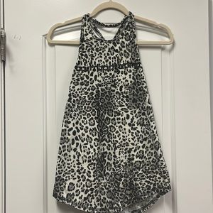 Burn Boot Camp cheetah tank xs